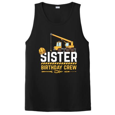 Sister Birthday Crew Construction Birthday PosiCharge Competitor Tank