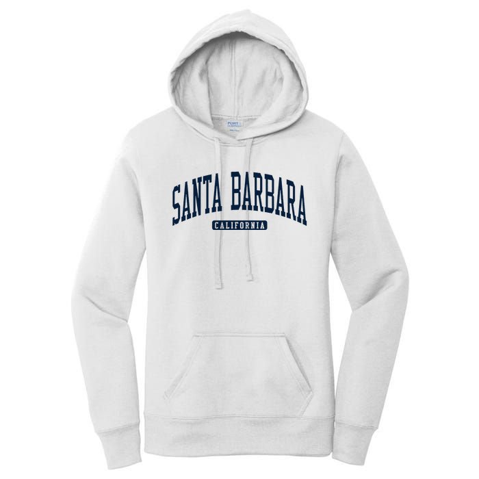 Santa Barbara California Ca College University Style Women's Pullover Hoodie