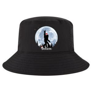 Santa Bigfoot Christmas Rock Roll Sasquatch Believe Xmas  Cool Comfort Performance Bucket Hat