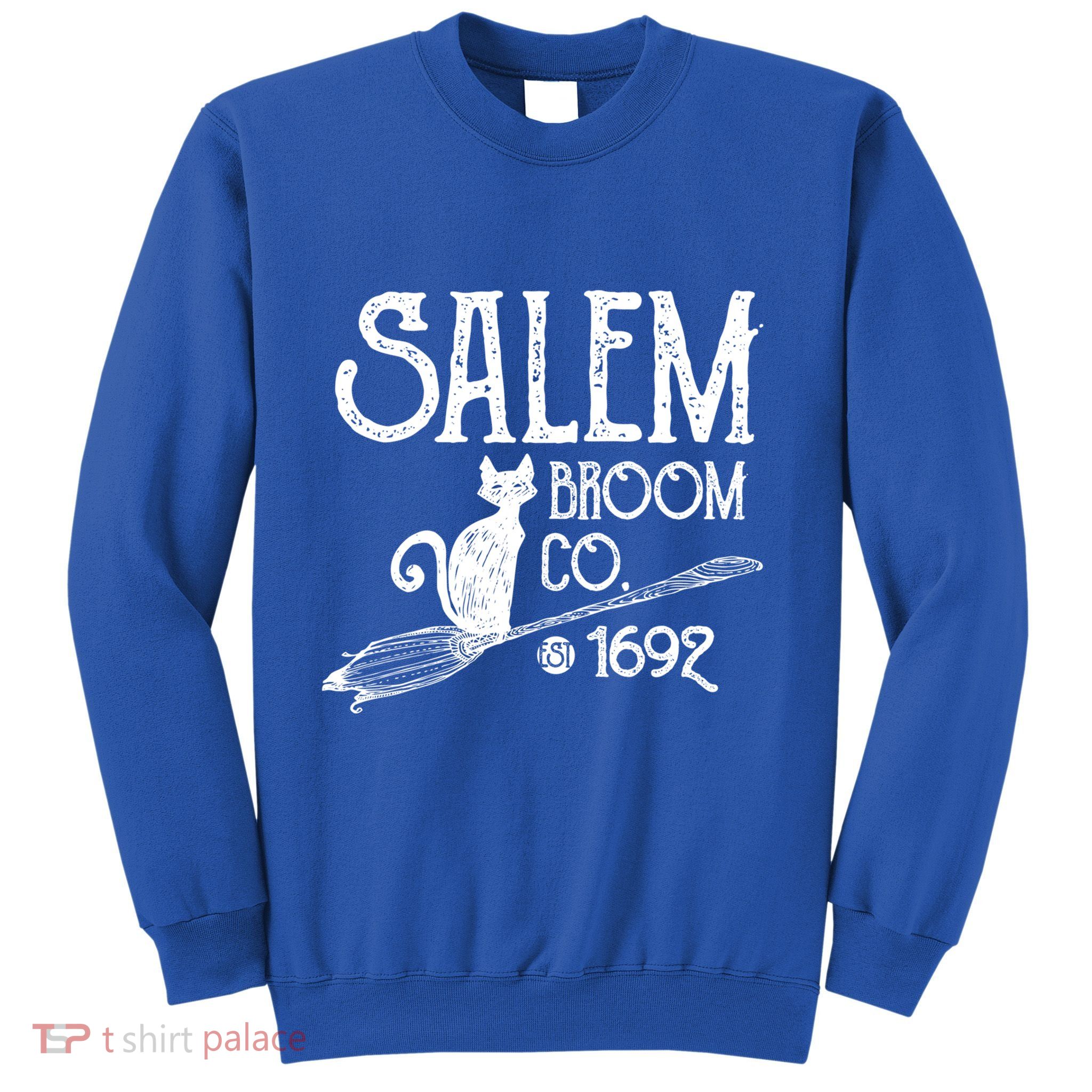 Salem Broom Co Cute Witch Trials 1692 S Halloween Cute Gift Sweatshirt