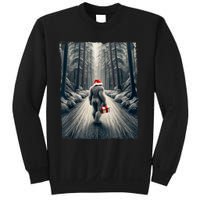 Santa Bigfoot Christmas Sasquatch Believe Sweatshirt