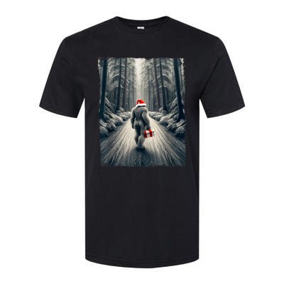 Santa Bigfoot Christmas Sasquatch Believe Softstyle CVC T-Shirt