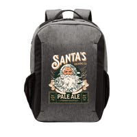 SantaS Brewing Company Pale Ale Fun Christmas Beer Drinking Vector Backpack
