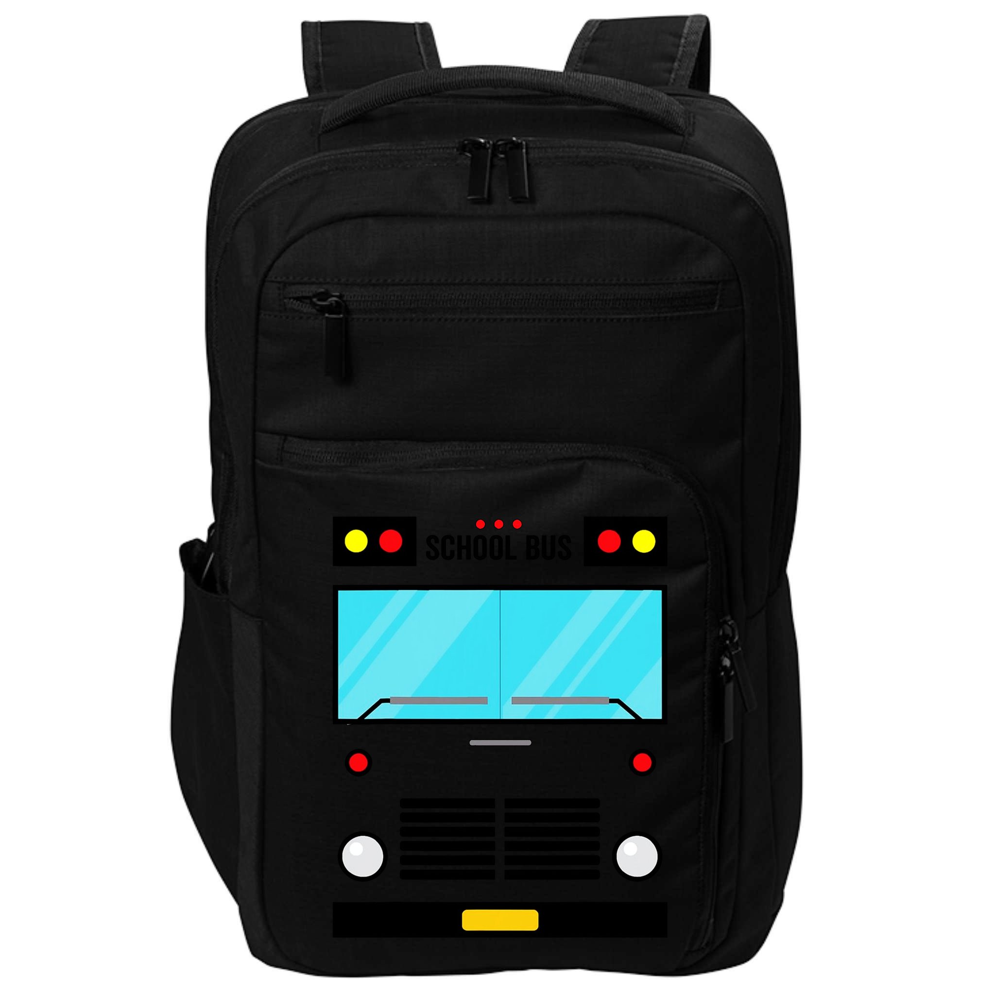 School Bus Costume Simple Halloween Costume Impact Tech Backpack