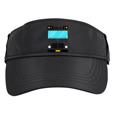 School Bus Costume Simple Halloween Costume Adult Drive Performance Visor