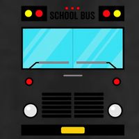 School Bus Costume Simple Halloween Costume Adult Drive Performance Visor