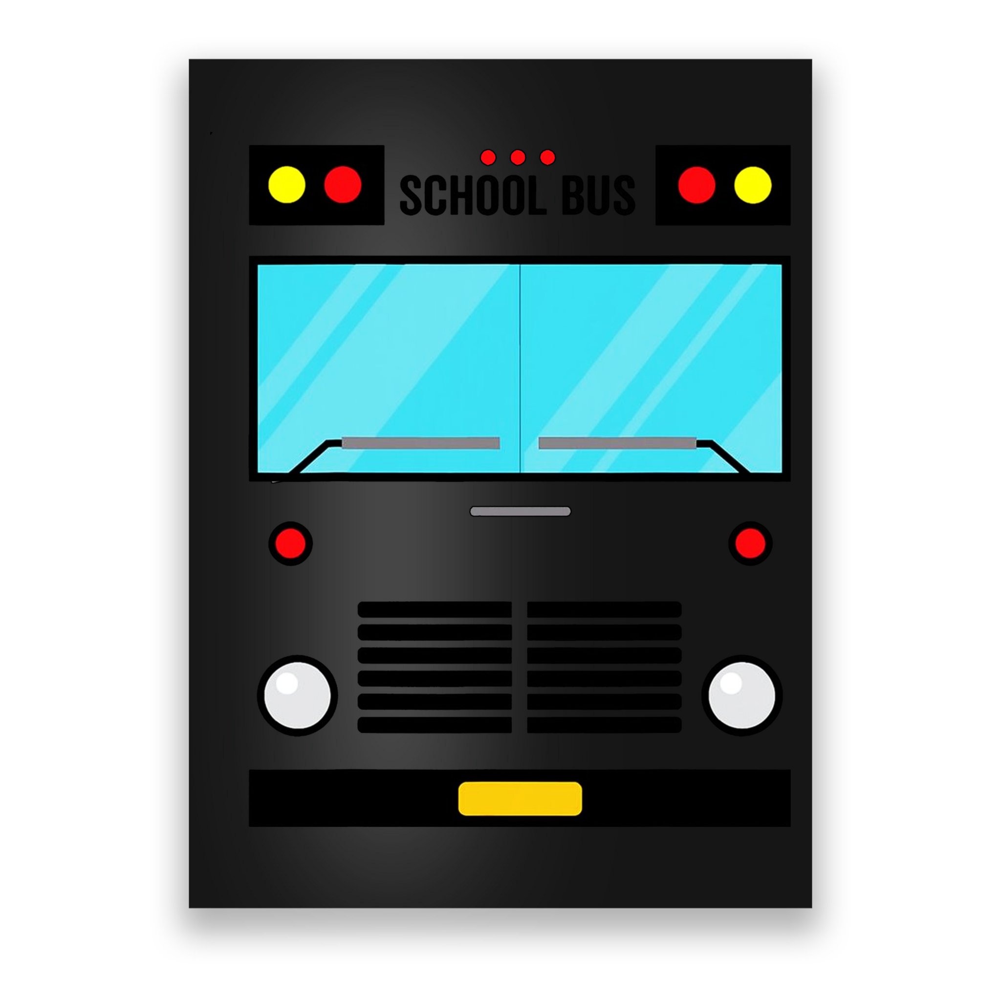 School Bus Costume Simple Halloween Costume Poster