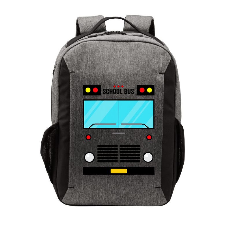 School Bus Costume Simple Halloween Costume Vector Backpack