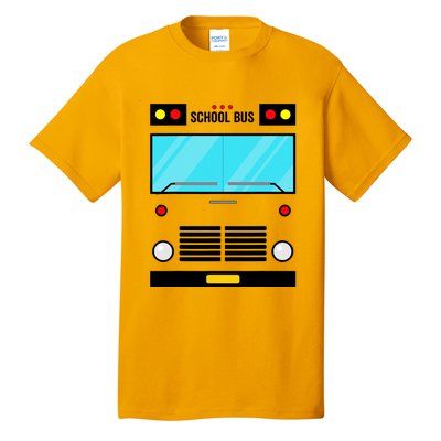 School Bus Costume Simple Halloween Costume Tall T-Shirt