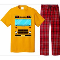 School Bus Costume Simple Halloween Costume Pajama Set