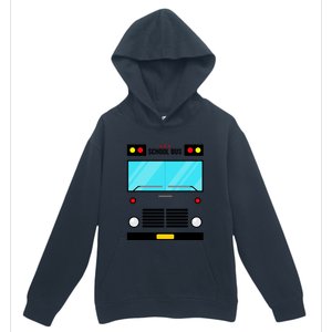 School Bus Costume Simple Halloween Costume Urban Pullover Hoodie