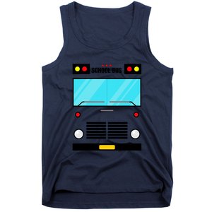 School Bus Costume Simple Halloween Costume Tank Top