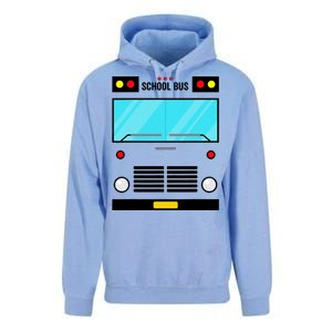 School Bus Costume Simple Halloween Costume Unisex Surf Hoodie