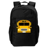 School Bus Costume Simple Halloween Costume Daily Commute Backpack