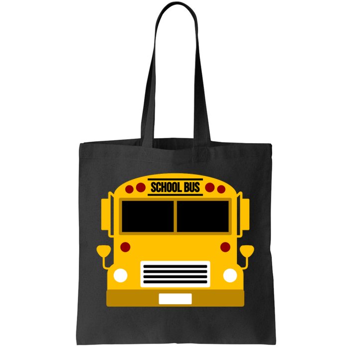 School Bus Costume Simple Halloween Costume Tote Bag