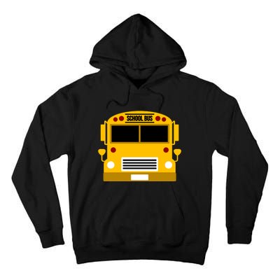 School Bus Costume Simple Halloween Costume Tall Hoodie