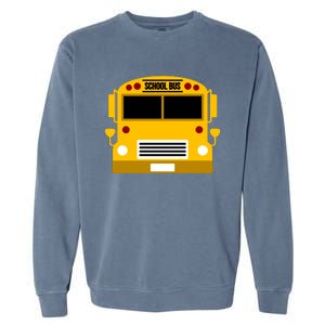 School Bus Costume Simple Halloween Costume Garment-Dyed Sweatshirt