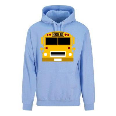 School Bus Costume Simple Halloween Costume Unisex Surf Hoodie