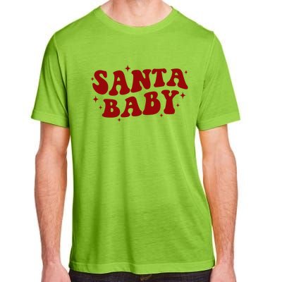 Santa Baby Cute Christmas Xmas Funny Adult ChromaSoft Performance T-Shirt