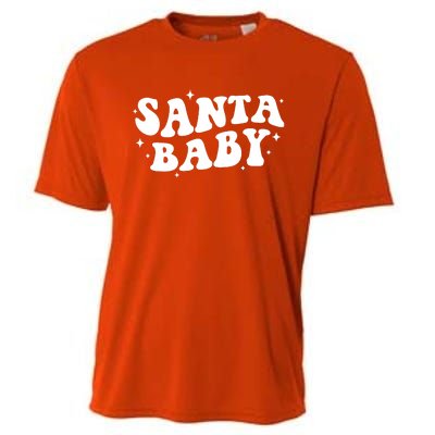 Santa Baby Cute Christmas Xmas Funny Cooling Performance Crew T-Shirt