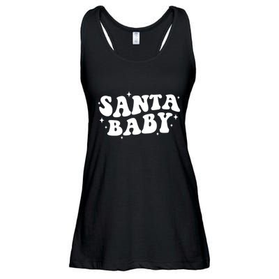 Santa Baby Cute Christmas Xmas Funny Ladies Essential Flowy Tank