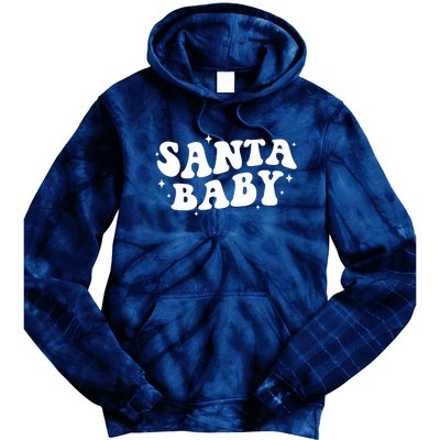 Santa Baby Cute Christmas Xmas Funny Tie Dye Hoodie