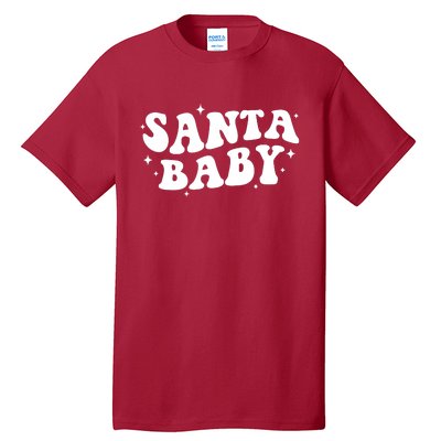 Santa Baby Cute Christmas Xmas Funny Tall T-Shirt