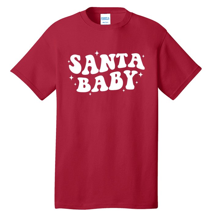 Santa Baby Cute Christmas Xmas Funny Tall T-Shirt