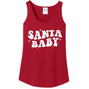 Santa Baby Cute Christmas Xmas Funny Ladies Essential Tank