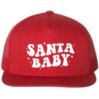 Santa Baby Cute Christmas Xmas Funny Flatbill Hat