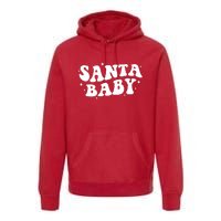 Santa Baby Cute Christmas Xmas Funny Premium Hoodie