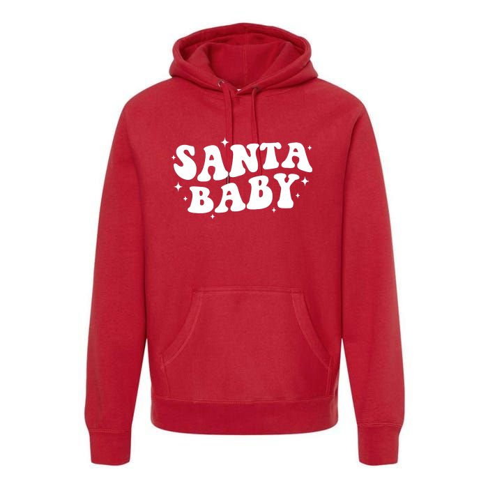 Santa Baby Cute Christmas Xmas Funny Premium Hoodie