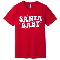 Santa Baby Cute Christmas Xmas Funny Premium T-Shirt