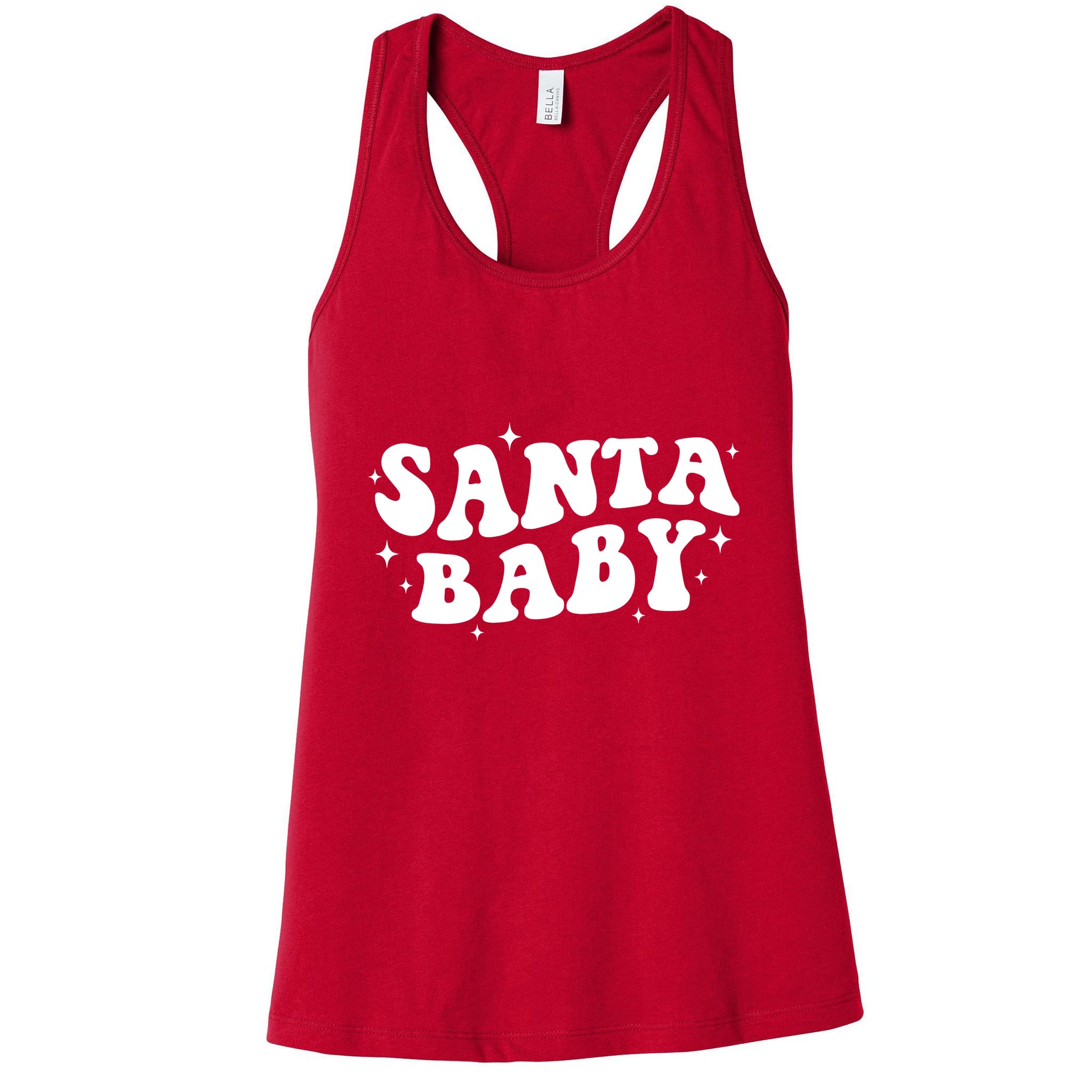 Santa Baby Cute Christmas Xmas Funny Womens Tank Top