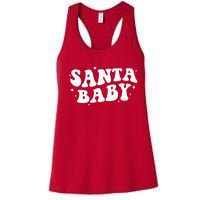 Santa Baby Cute Christmas Xmas Funny Women's Racerback Tank