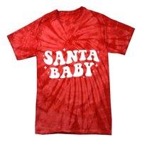 Santa Baby Cute Christmas Xmas Funny Tie-Dye T-Shirt