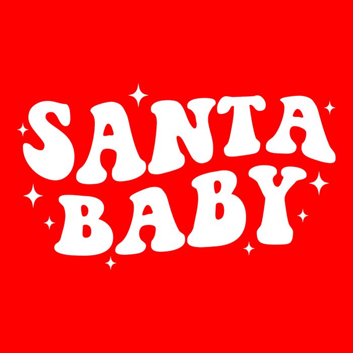 Santa Baby Cute Christmas Xmas Funny Tie-Dye T-Shirt