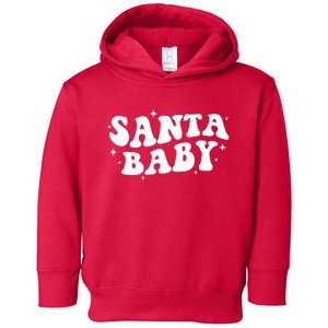 Santa Baby Cute Christmas Xmas Funny Toddler Hoodie