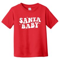 Santa Baby Cute Christmas Xmas Funny Toddler T-Shirt