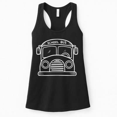 School Bus Costume Halloween Costume Womens Tank Top