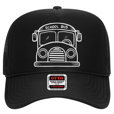 School Bus Costume Halloween Costume Trucker Hat