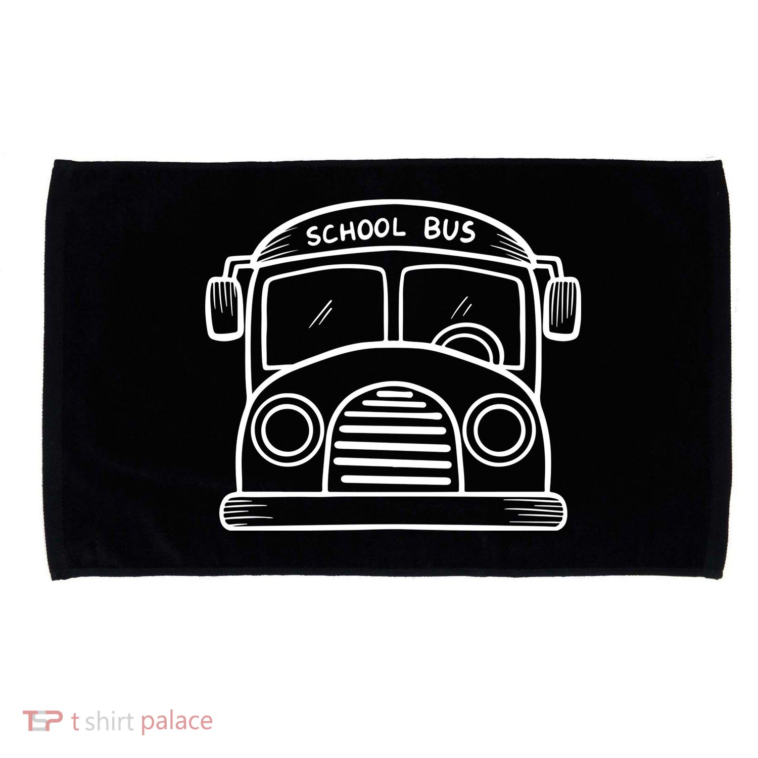School Bus Costume Halloween Costume Microfiber Hand Towel