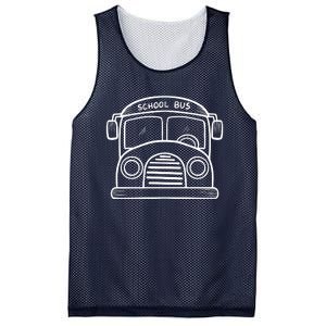 School Bus Costume Halloween Costume Mesh Reversible Basketball Jersey Tank