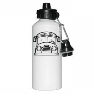 School Bus Costume Halloween Costume Aluminum Water Bottle