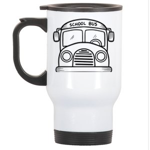 School Bus Costume Halloween Costume Stainless Steel Travel Mug