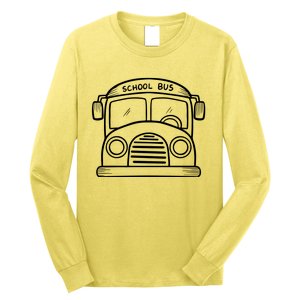 School Bus Costume Halloween Costume Long Sleeve Shirt