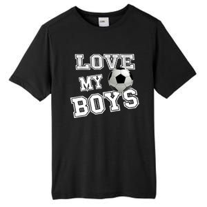 Soccer Ball Cute Soccer Mom Love My Soccer Futbol Funny Gift Tall Fusion ChromaSoft Performance T-Shirt