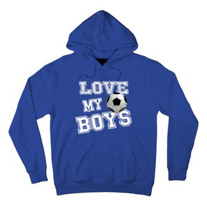 Soccer Ball Cute Soccer Mom Love My Soccer Futbol Funny Gift Hoodie