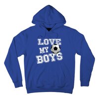 Soccer Ball Cute Soccer Mom Love My Soccer Futbol Funny Gift Hoodie