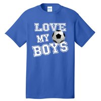 Soccer Ball Cute Soccer Mom Love My Soccer Futbol Funny Gift Tall T-Shirt